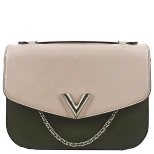 LOUIS VUITTON | LV | Very Calfskin Leather Saddle Shoulder Bag Khaki Green Purse